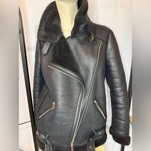 Zara Double Faced Biker Jacket